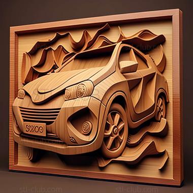 3D мадэль Toyota Pixis Epoch (STL)